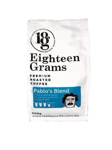 Pablo's Blend - Roasted Coffee Eighteen Grams